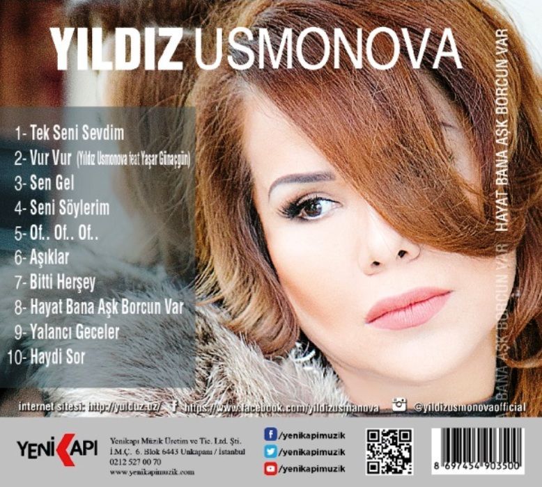 YILDIZ USMONOVA - HAYAT BANA AŞK BORCUN VAR