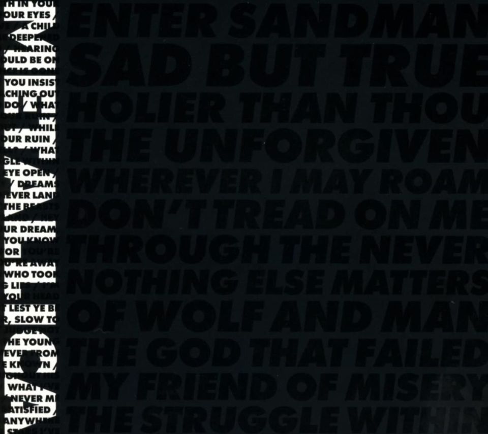 VARIOUS ARTISTS - THE METALLICA BLACKLIST  (4 CD)