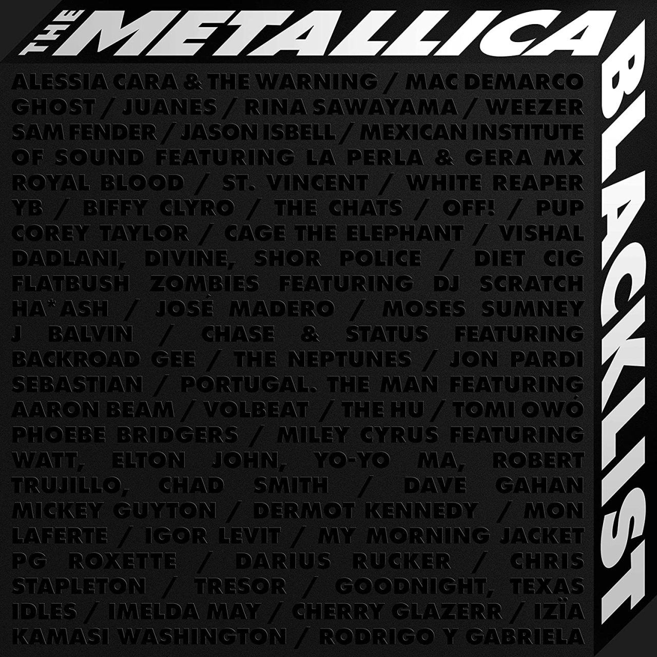 VARIOUS ARTISTS - THE METALLICA BLACKLIST  (4 CD)