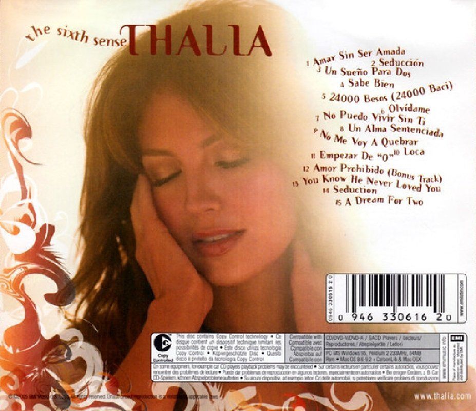 THALIA - THE SIXTH SENSE (CD) (2005)