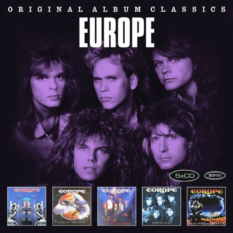 EUROPE - ORIGINAL ALBUM CLASSICS (5 CD)