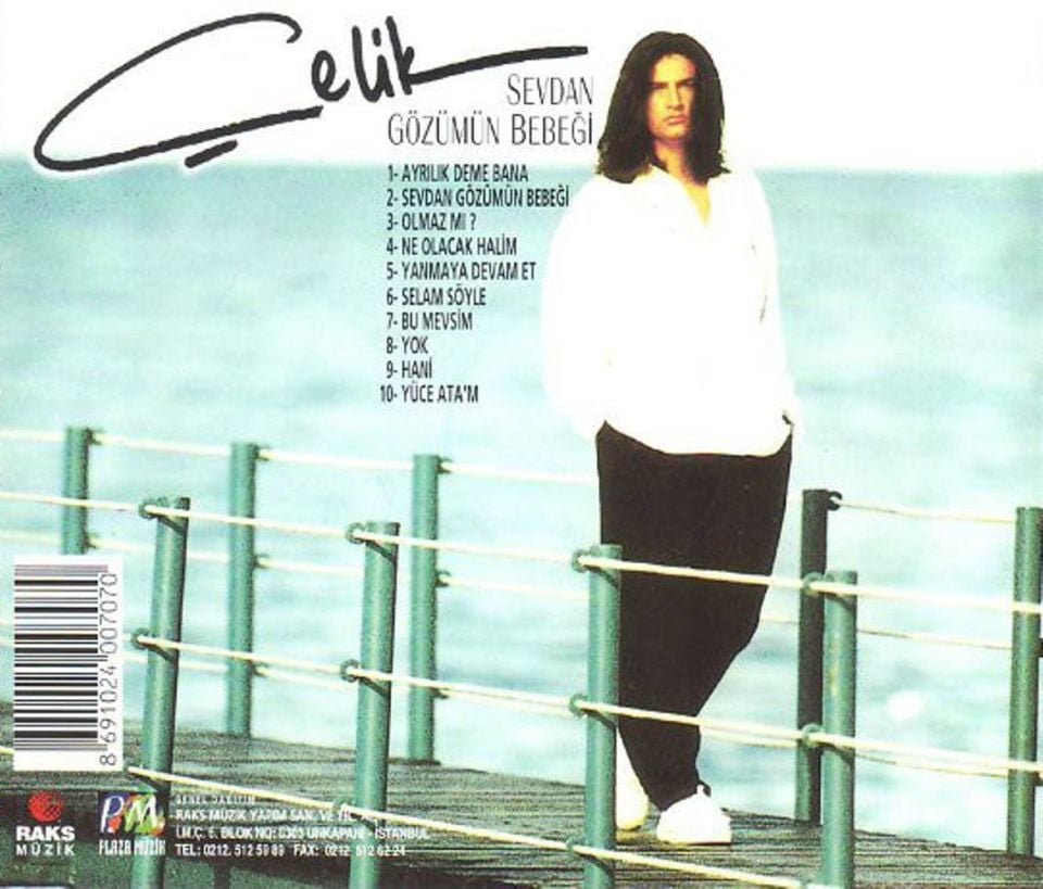ÇELİK - SEVDAN GÖZÜMÜN BEBEĞİ (CD)