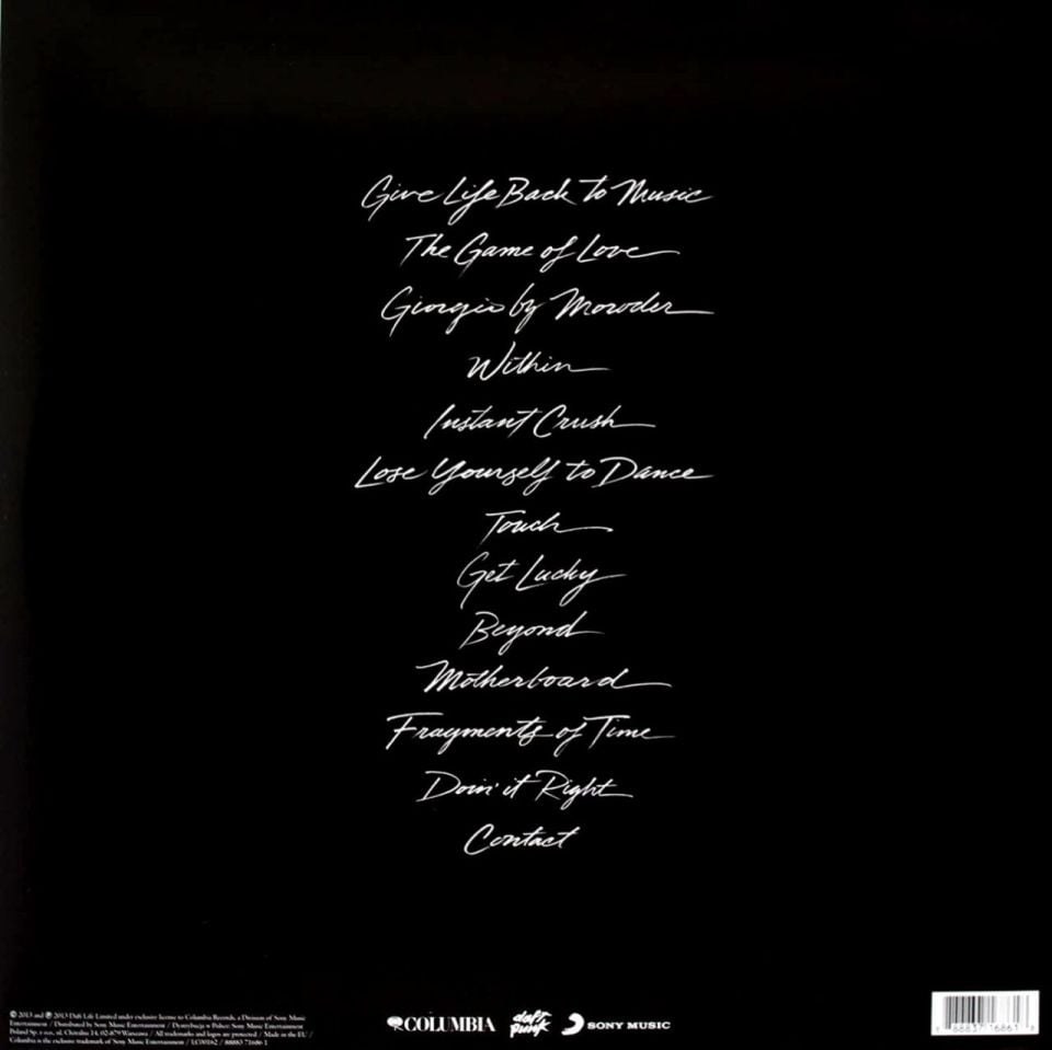 DAFT PUNK - RANDOM ACCESS MEMORIES (2 LP)