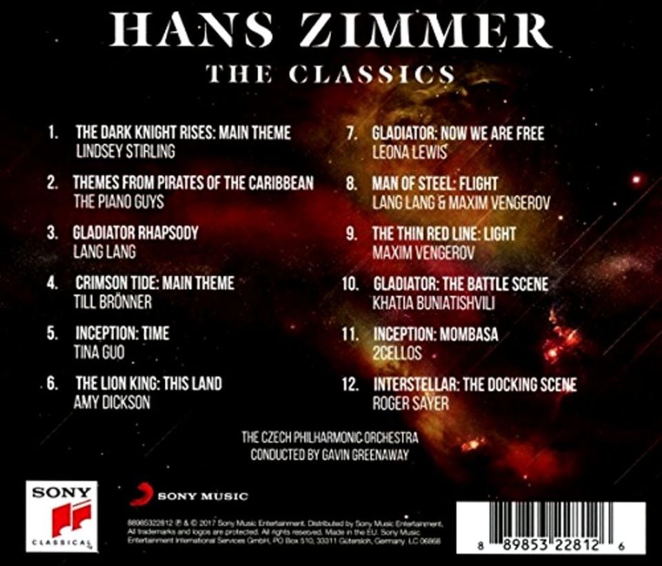 HANS ZIMMER - THE CLASSICS