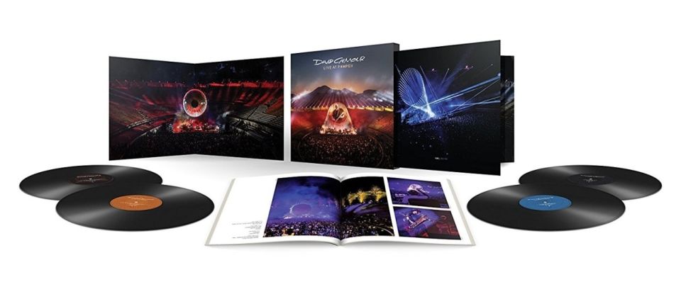 DAVID GILMOUR - LIVE AT POMPEII (4 LP)