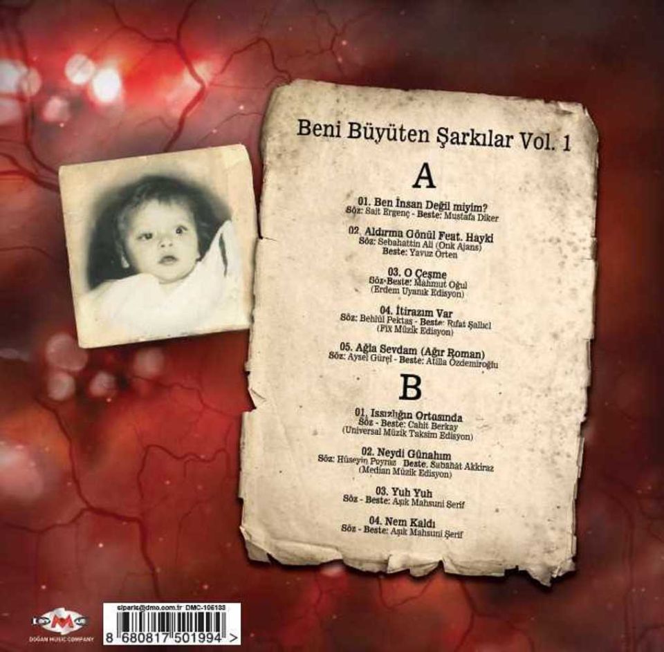 HAYKO CEPKİN - BENİ BÜYÜTEN ŞARKILAR VOL.1 (LP)