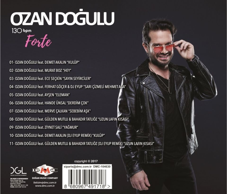 OZAN DOĞULU - 130 BPM FORTE (CD)(2017)