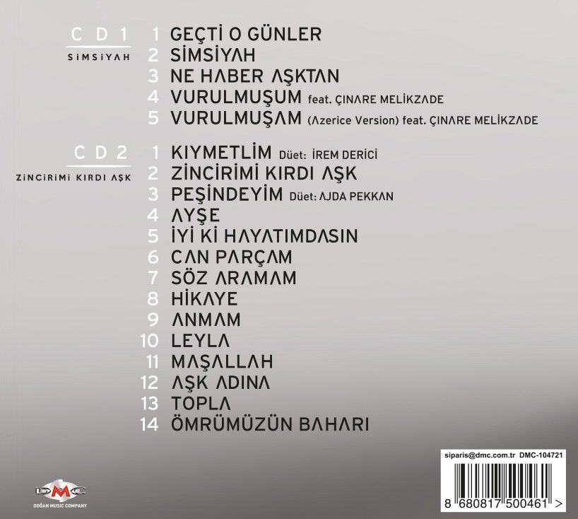 MUSTAFA CECELİ - SİMSİYAH (2 CD)
