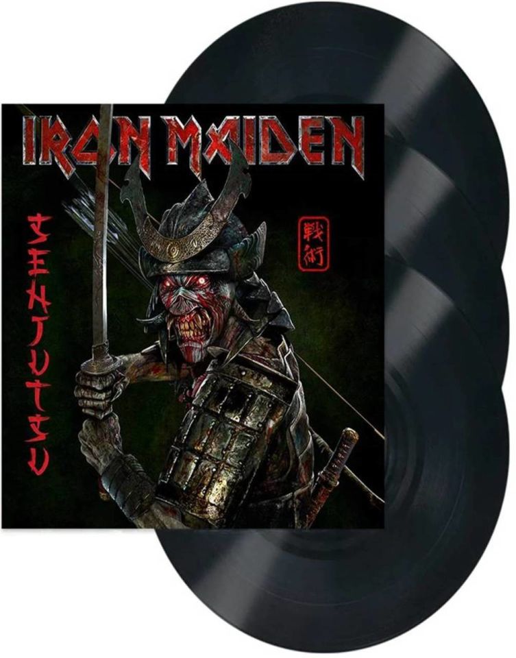 IRON MAIDEN - SENJUTSU (3 LP)