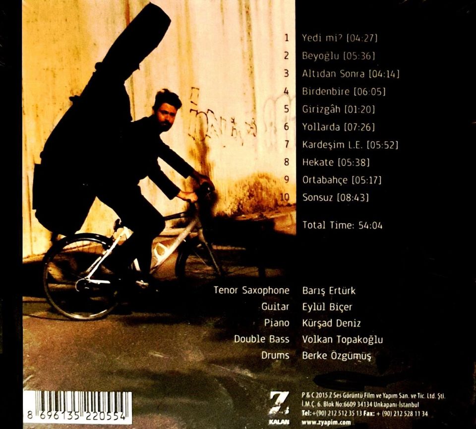 VOLKAN TOPAKOĞLU - BİRDENBİRE (CD) (2015)