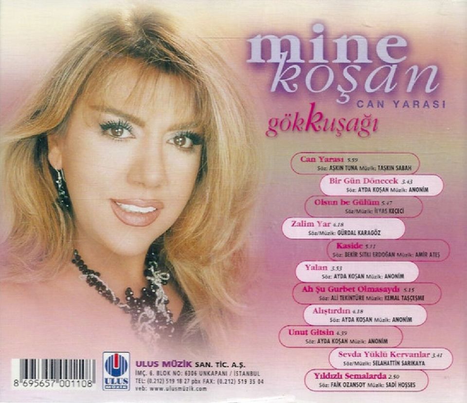 MİNE KOŞAN - GÖKKUŞAĞI CAN YARASI (CD) (2000)