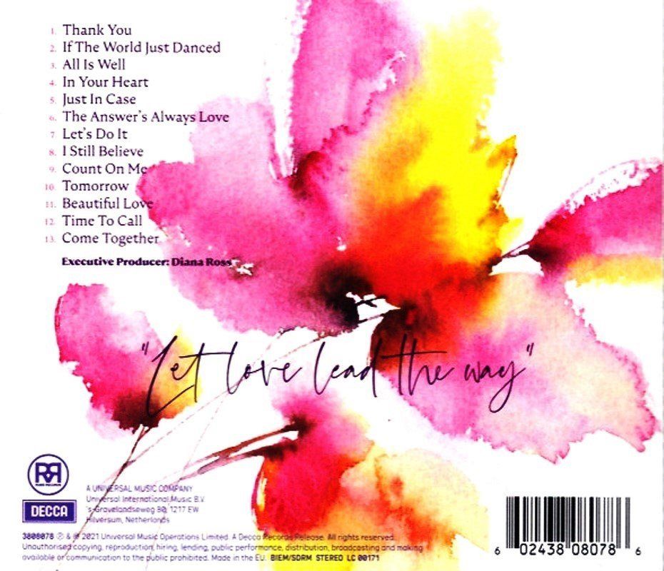 DIANA ROSS - THANK YOU (CD)