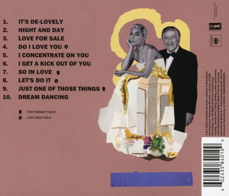LADY GAGA, TONY BENNETT - LOVE FOR SALE (CD)