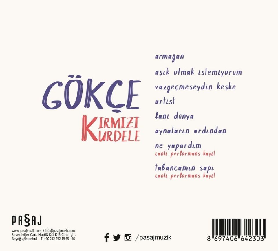 GÖKÇE - KIRMIZI KURDELE