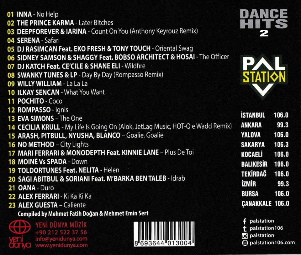 PAL STATION DANCE HITS 2 - VARIOUS
