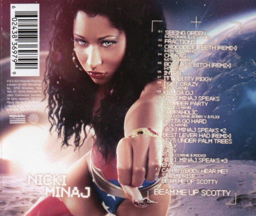 NICKI MINAJ - BEAM ME UP SCOTTY (CD)