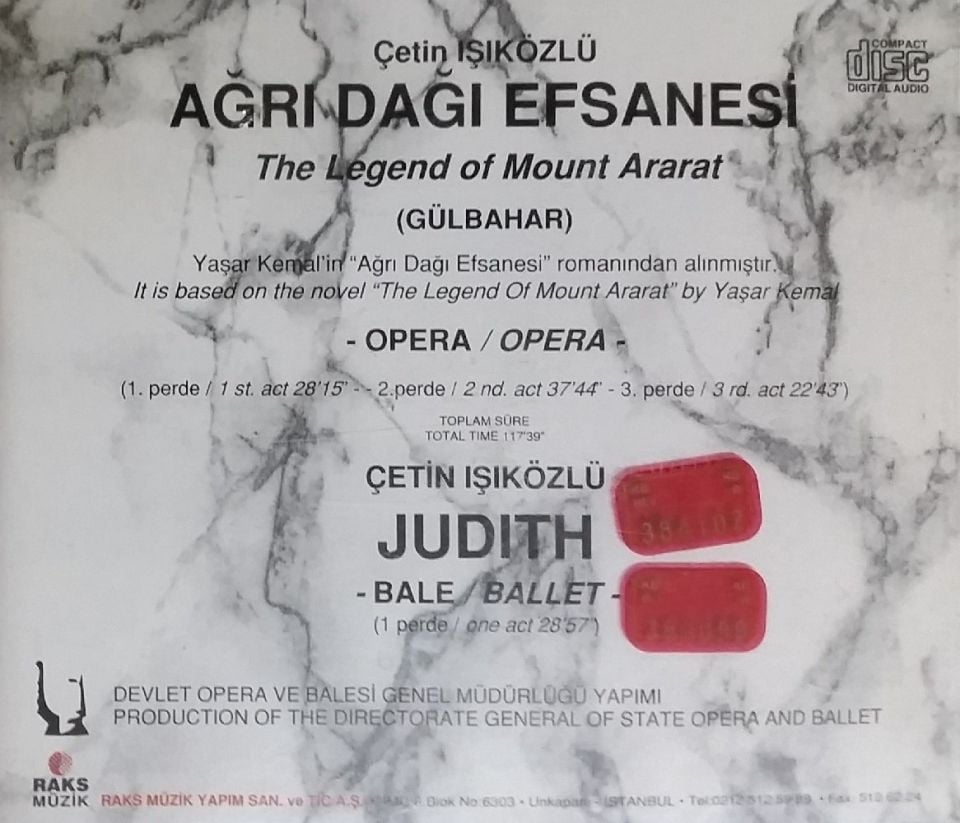 ÇETİN IŞIKÖZLÜ - AĞRI DAĞI EFSANESİ / THE LEGEND OF MOUNT ARARAT