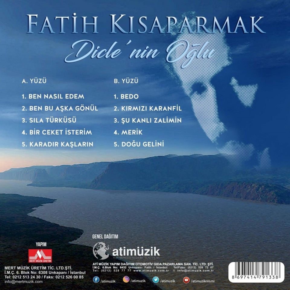 FATİH KISAPARMAK - DİCLE'NİN OĞLU (LP)