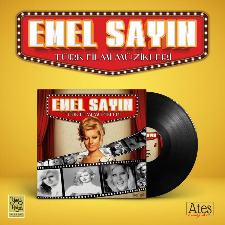 EMEL SAYIN - TÜRK FİLMİ MÜZİKLERİ (LP)