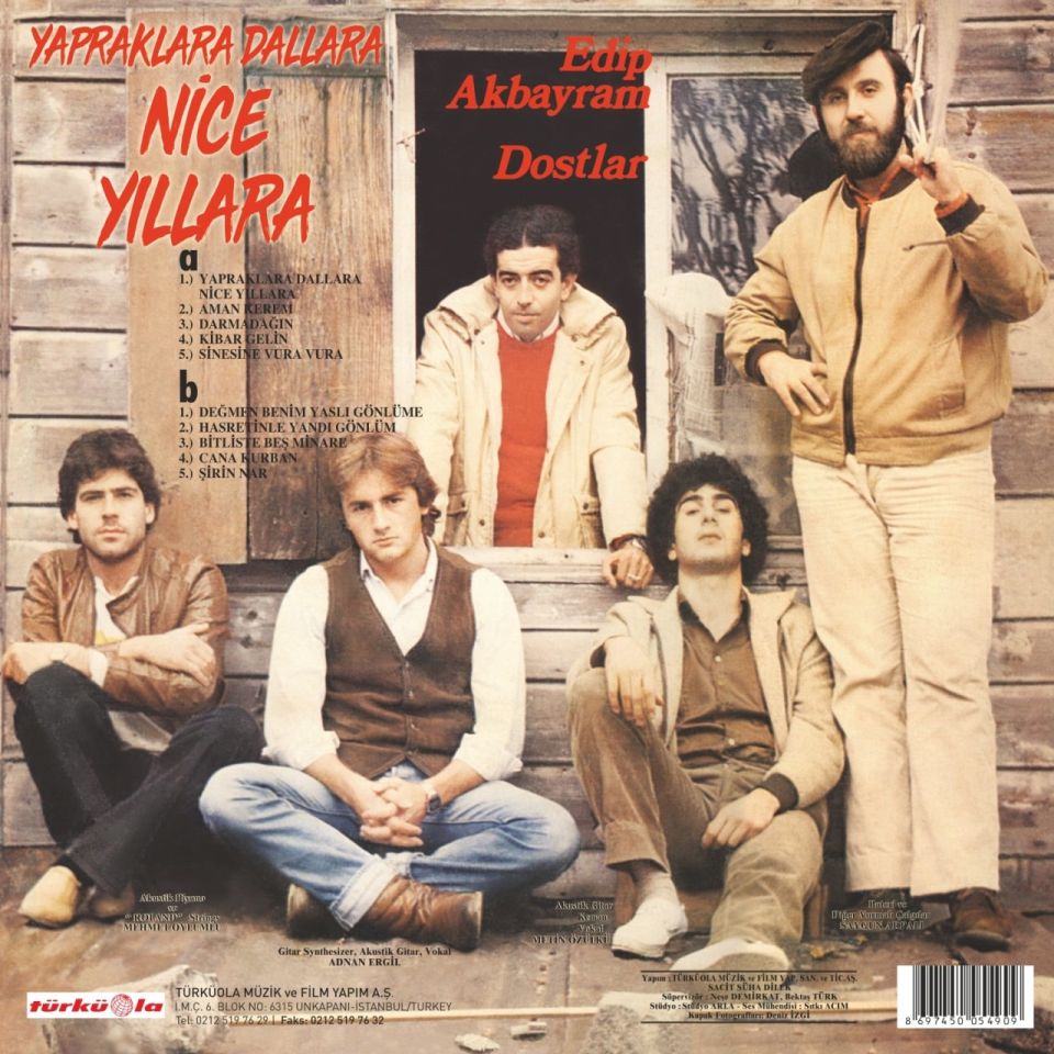 EDİP AKBAYRAM - NİCE YILLARA GÜLÜM (LP)
