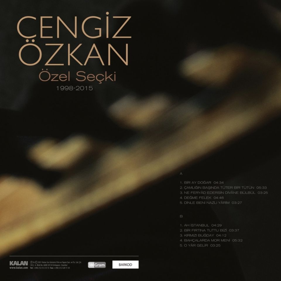 CENGİZ ÖZKAN - ÖZEL SEÇKİ (1995-2015) (LP)
