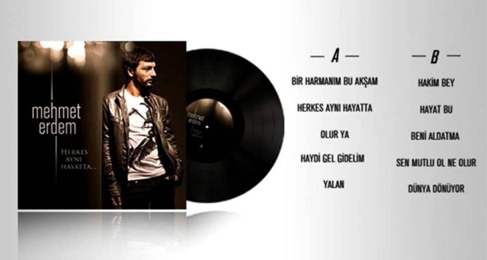 MEHMET ERDEM - HERKES AYNI HAYATTA (LP)