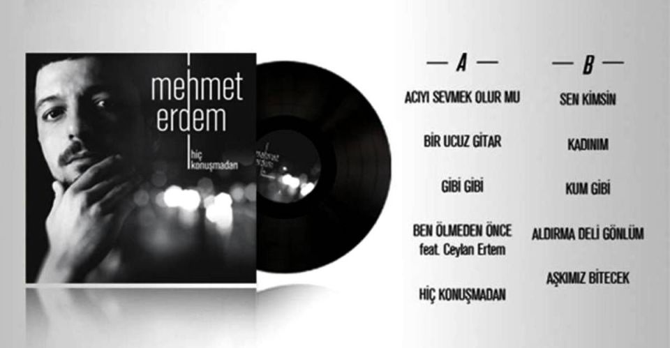 MEHMET ERDEM - HİÇ KONUŞMADAN LP