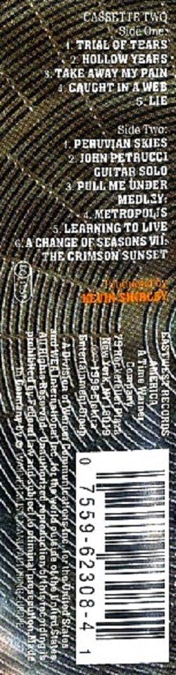 DREAM THEATER - ONCE IN A LIVE TIME VOL.1 + VOL.2 (2 MC)