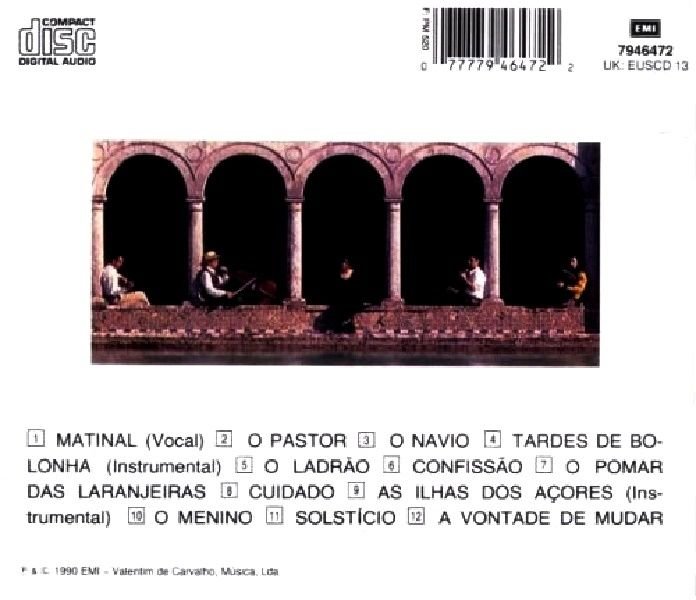 MADREDEUS - EXISTIR (CD) (1990)