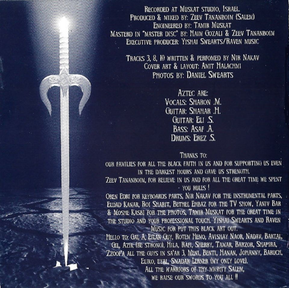 AZTEC - LOSS OF OUR FINAL PRIDE (CD)(1998)