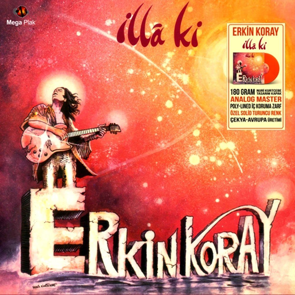ERKİN KORAY - İLLA Kİ (LP) (TURUNCU RENKLİ)