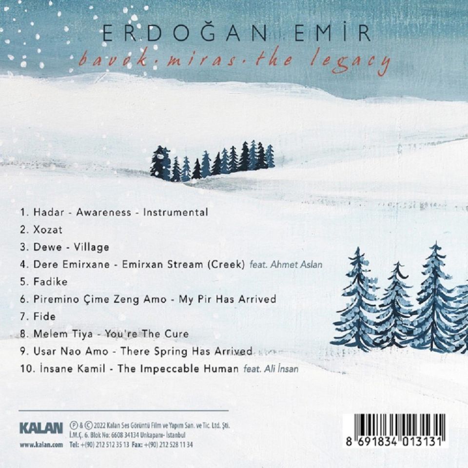 ERDOĞAN EMİR - BAVOK MİRAS (CD)