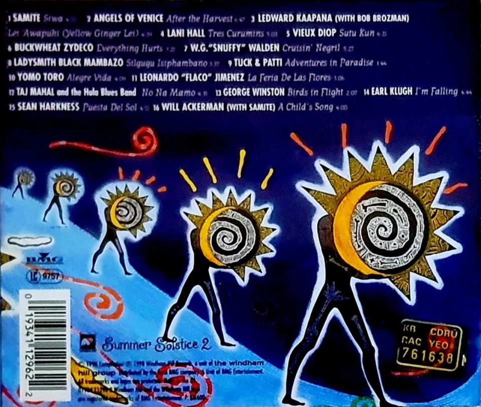 SUMMER SOLSTICE 2 (A WINDHAM HILL COLLECTION) - VARIOUS  (CD)