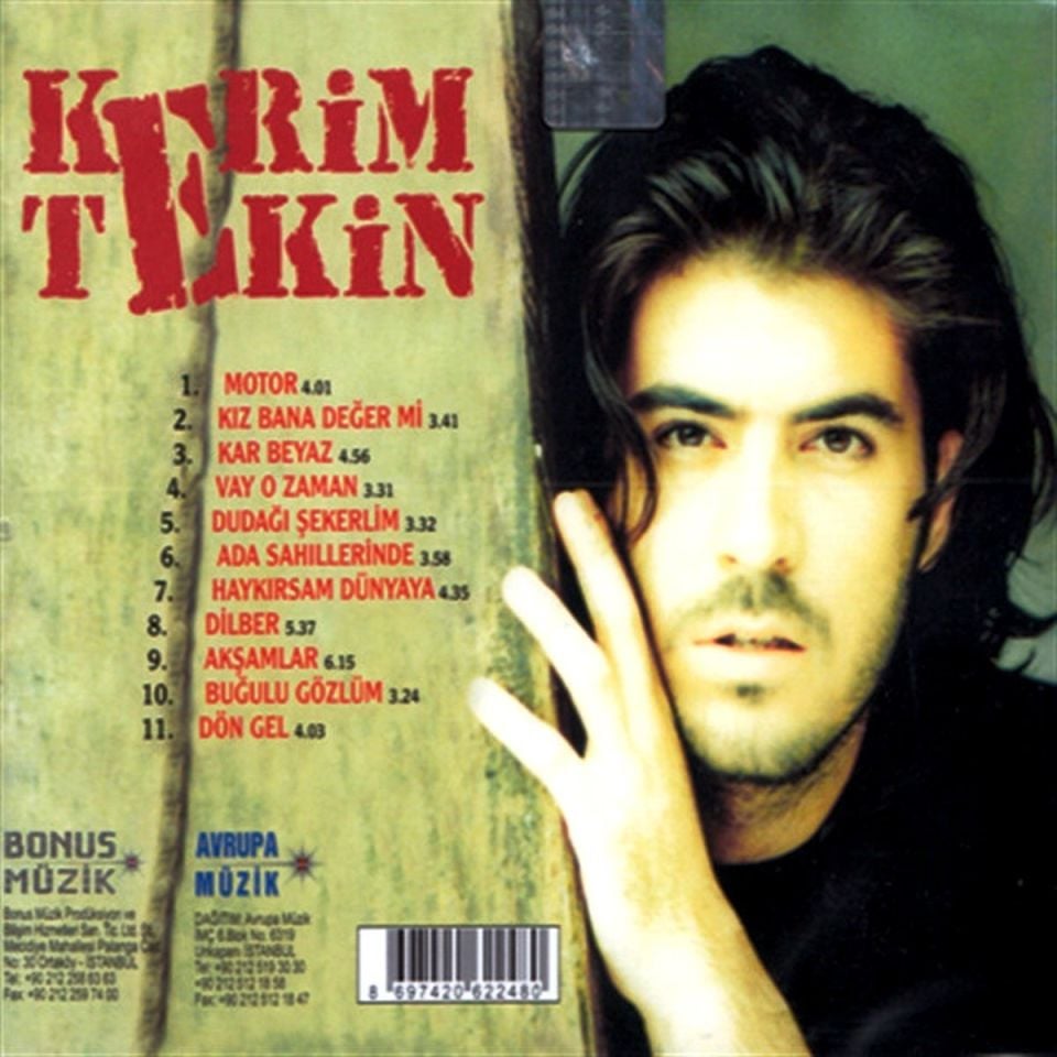 KERİM TEKİN - HAYKIRSAM DÜNYAYA (CD)