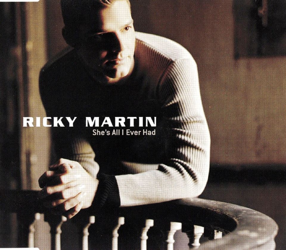 RICKY MARTIN - SHE'S ALL I EVER HAD (MAXI-SINGLE CD-COMPACT DISC) (1999)