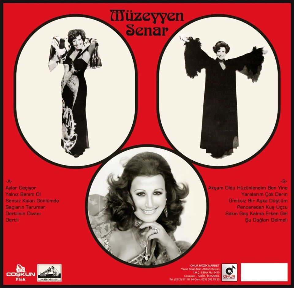 MÜZEYYEN SENAR - MÜZEYYEN SENAR (LP)