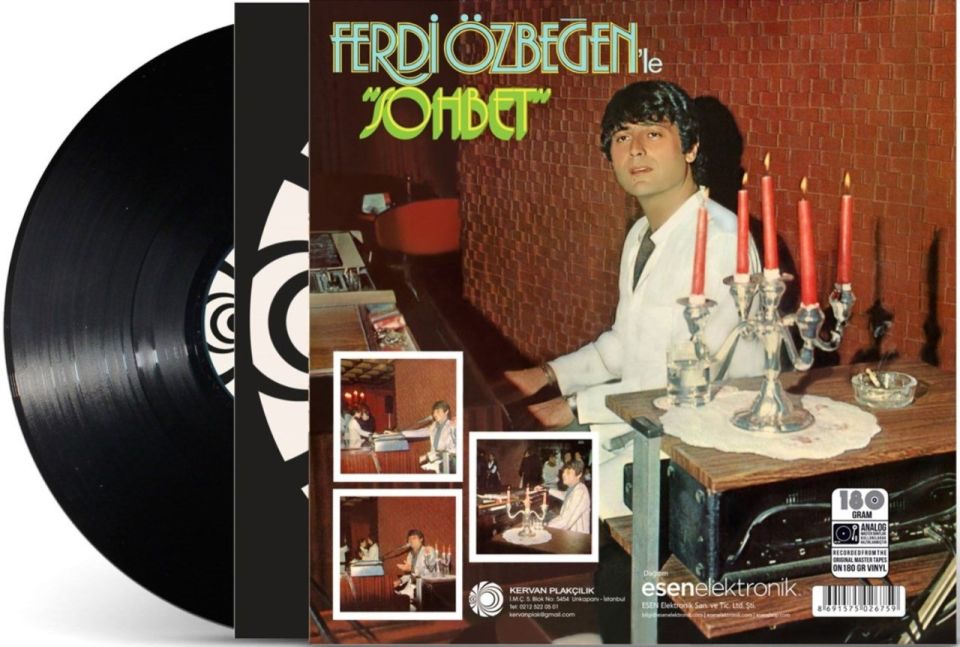 FERDİ ÖZBEĞEN - TEŞEKKÜRLER / SOHBET / MUTLULUKLAR  (3 LP) BOX SET