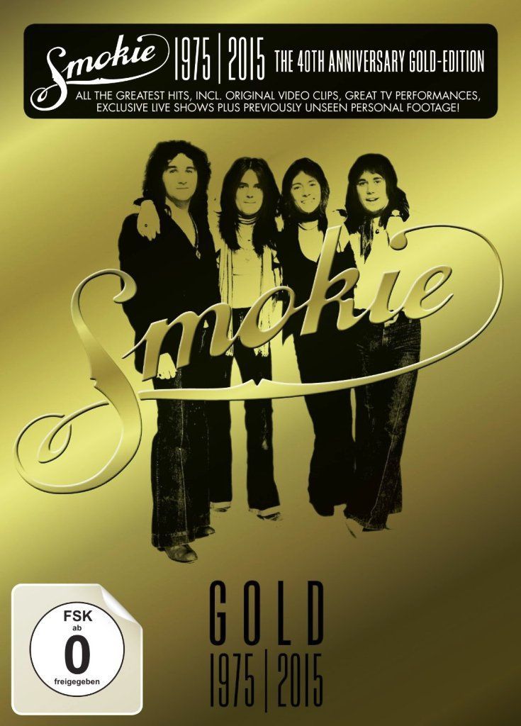 SMOKIE - GOLD: SMOKIE GREATEST HITS (40TH ANNIVERSARY DELUXE EDITION 1975-2015)(3 DVD)