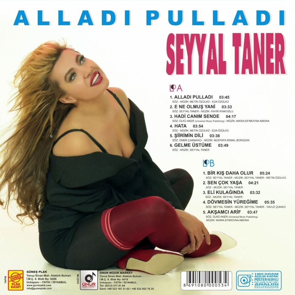 SEYYAL TANER - ALLADI PULLADI (LP)