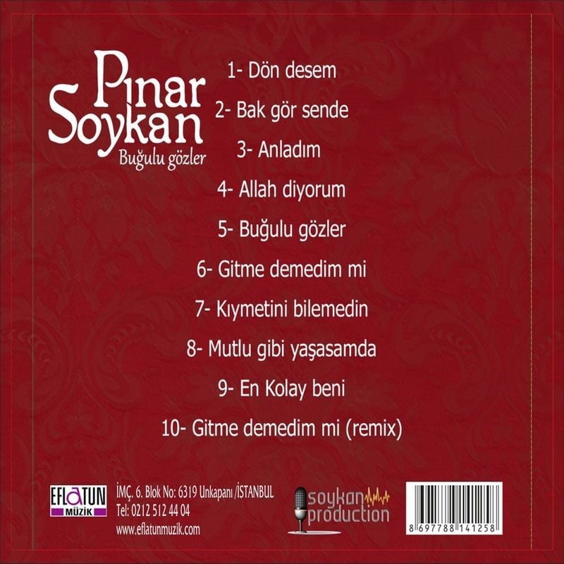 PINAR SOYKAN – BUĞULU GÖZLER
