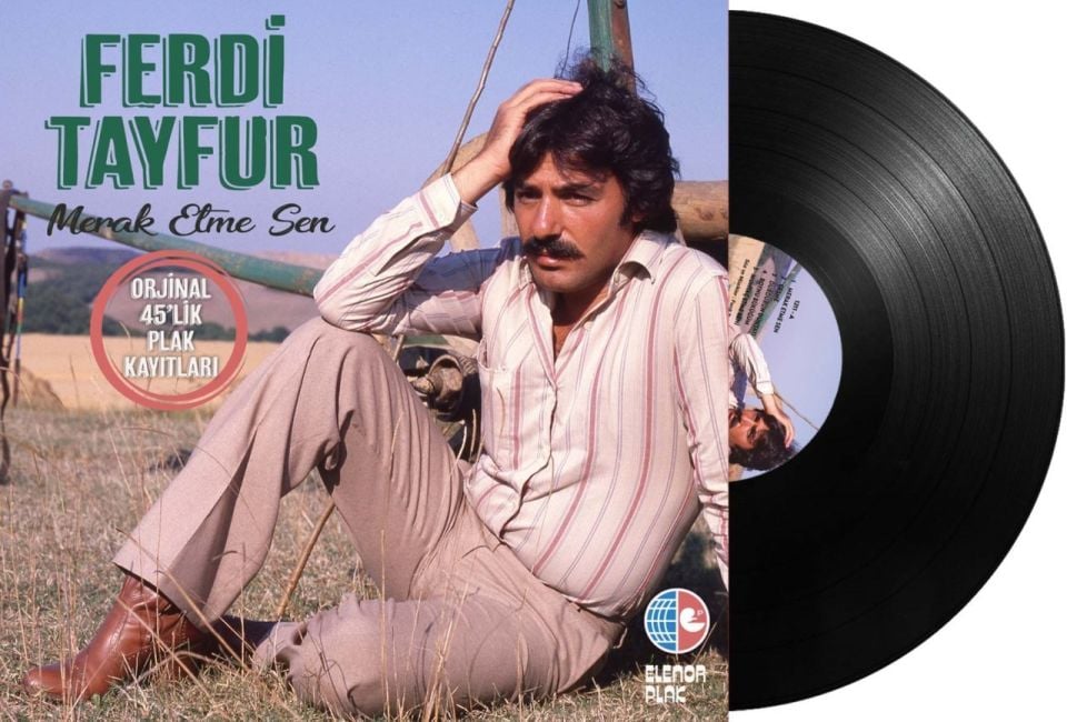 FERDİ TAYFUR - MERAK ETME SEN (ORİJİNAL  45'LİK PLAK KAYITLARI) (LP)