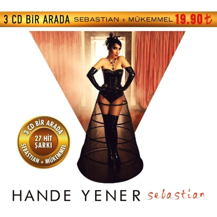 HANDE YENER - SEBASTIAN (3 CD & 27 HIT ŞARKI)