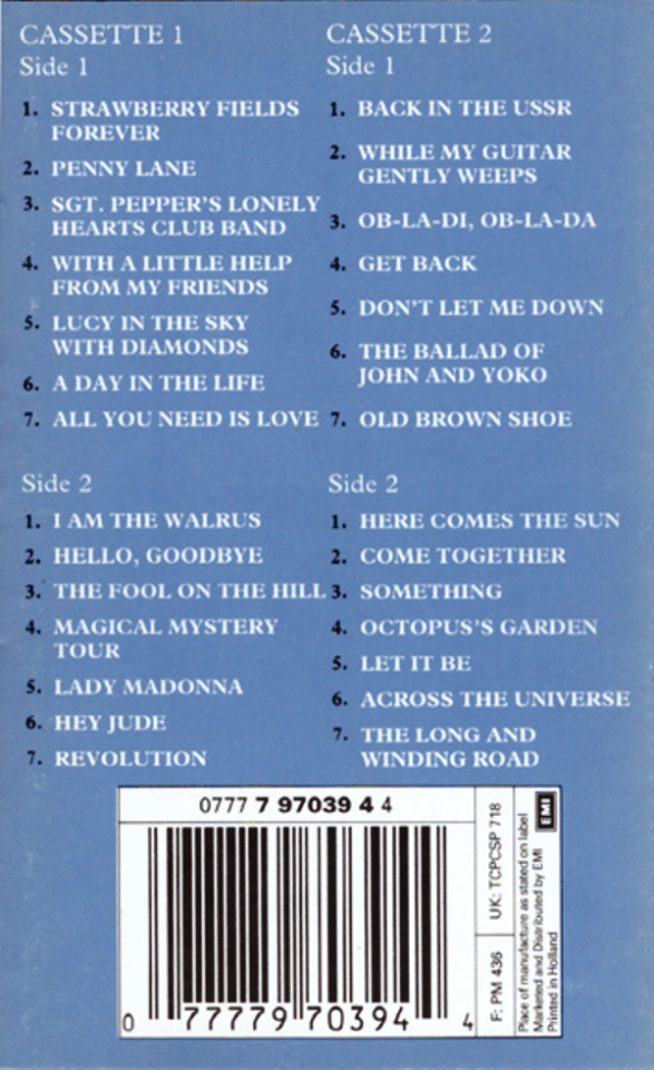 BEATLES , THE- 1967-70 (MC)