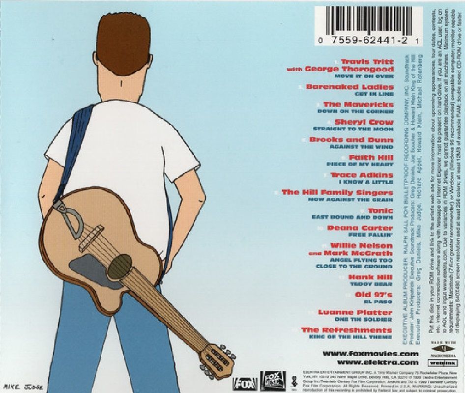 KING OF THE HILL - SOUNDTRACK (CD)