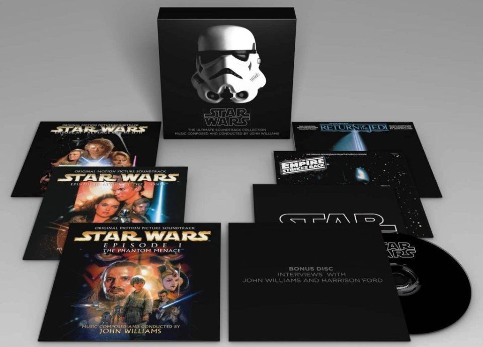JOHN WILLIAMS - “STAR WARS - THE ULTIMATE SOUNDTRACK COLLECTION” (10 CD+DVD)