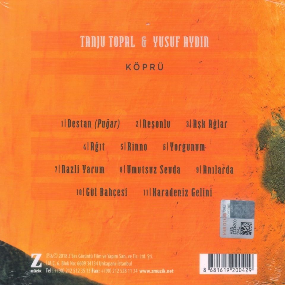 TANJU TOPAL & YUSUF AYDIN - KÖPRÜ