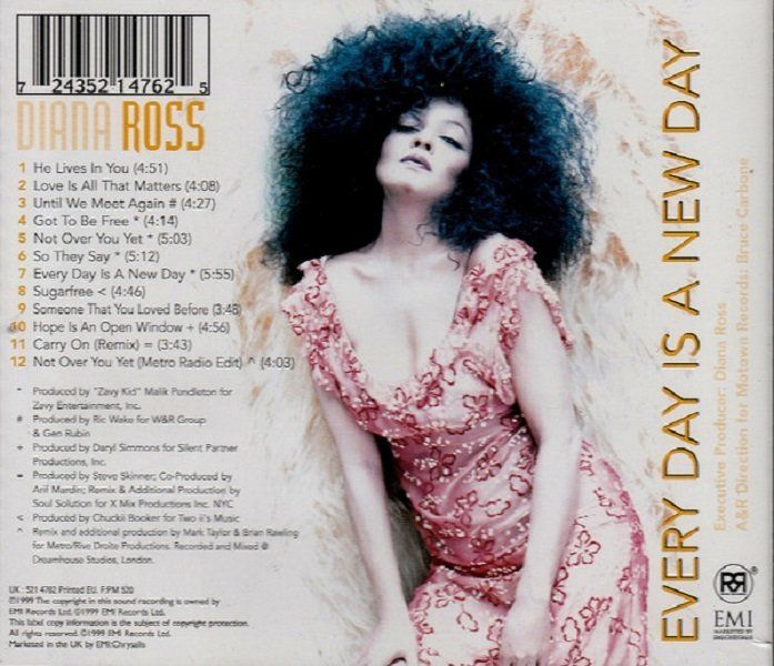 DIANA ROSS - EVERY DAY IS A NEW DAY (CD) (1999)