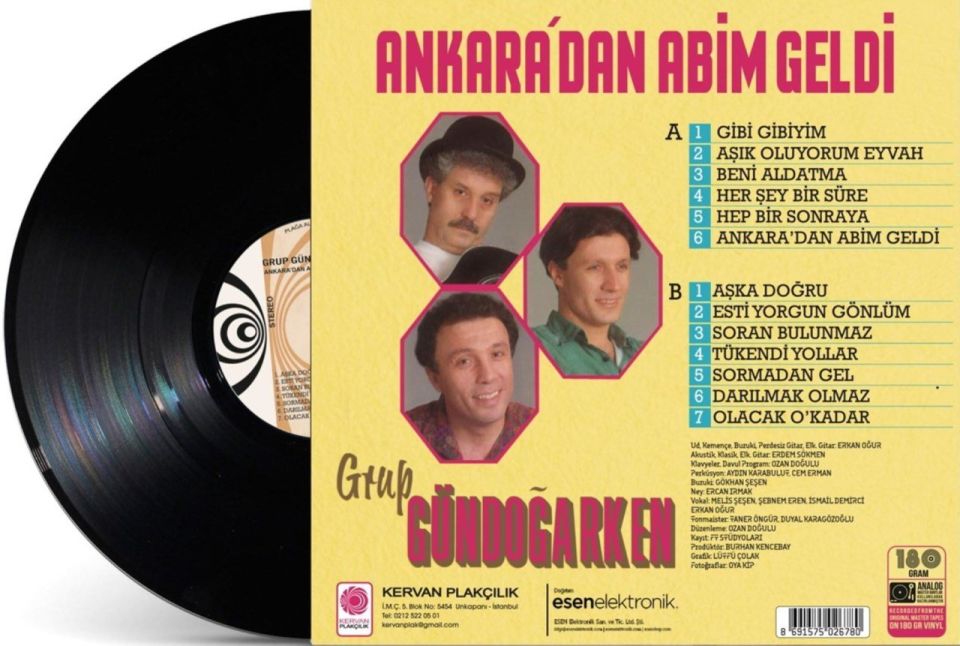 GRUP GÜNDOĞARKEN - ANKARA'DAN ABİM GELDİ (LP)
