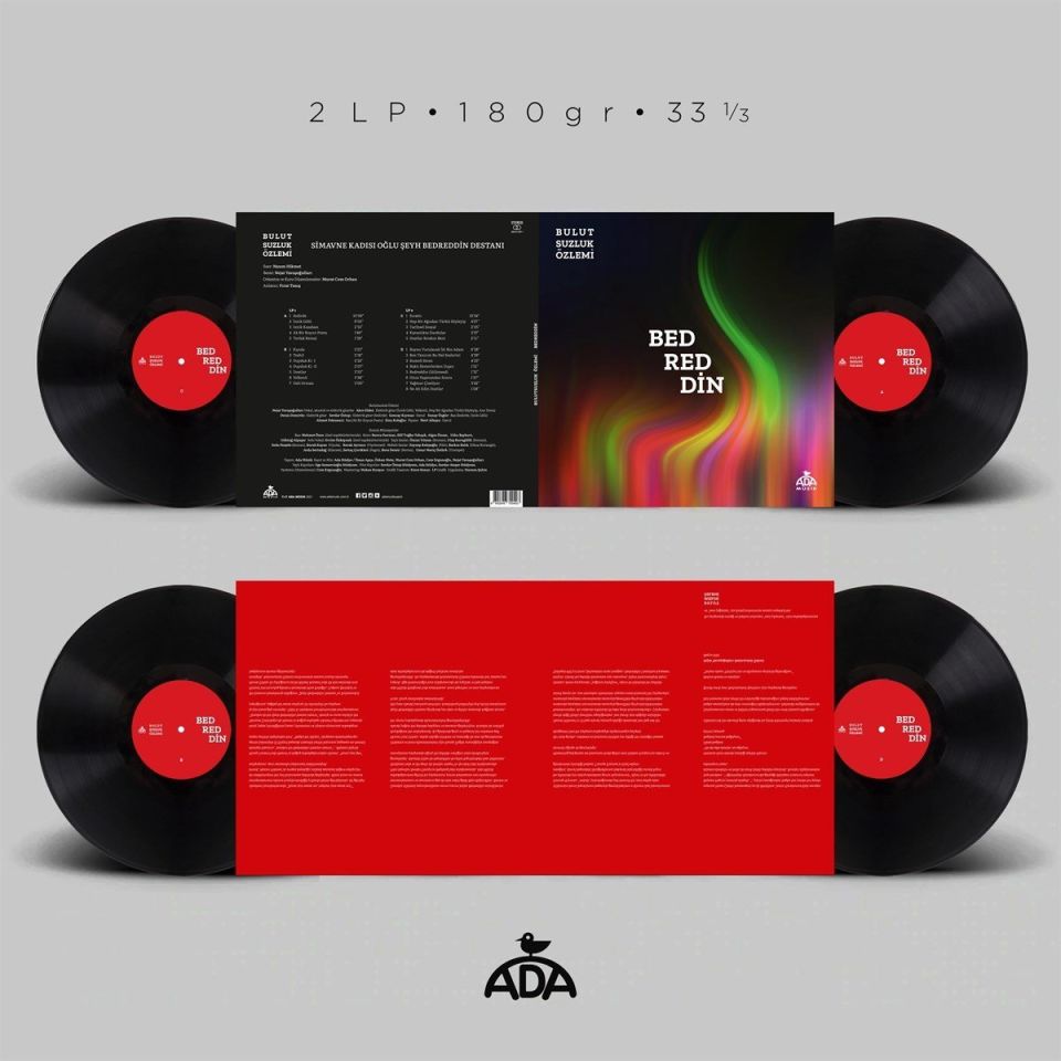 BULUTSUZLUK ÖZLEMİ - BEDREDDİN (2 LP)