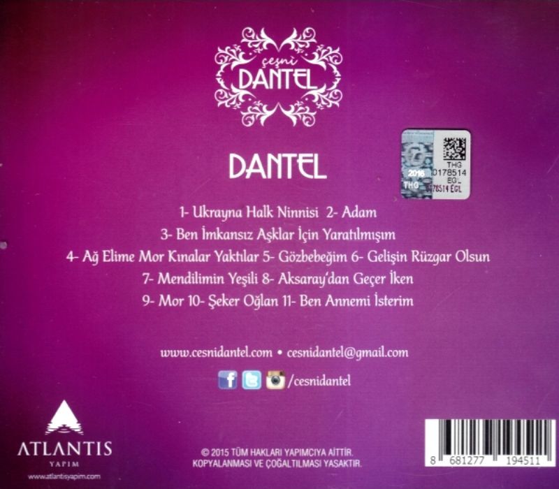 ÇEŞNİ DANTEL - DANTEL